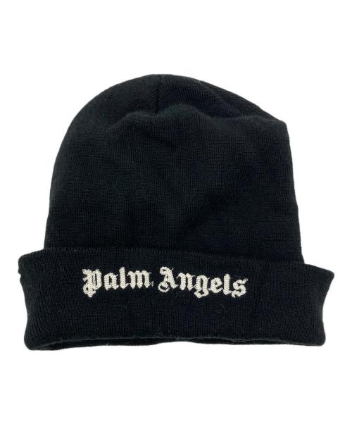 Palm Angels（パーム エンジェルス）Palm Angels (パーム エンジェルス) ニット帽 ブラックの古着・服飾アイテム