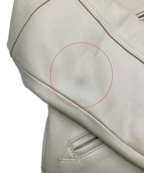 AVIREX（アヴィレックス）AVIREX (アヴィレックス) SIGNATURE VARSITY JACKET ベージュ サイズ:Lの古着・服飾アイテム