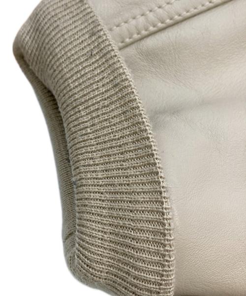 AVIREX（アヴィレックス）AVIREX (アヴィレックス) SIGNATURE VARSITY JACKET ベージュ サイズ:Lの古着・服飾アイテム