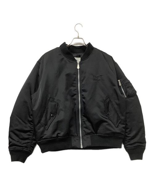 NIKE NSW（ナイキ エヌエスダブリュー）NIKE NSW (ナイキ エヌエスダブリュー) ジャケット NIKE AIR ボンバージャケット ブラック サイズ:XXLの古着・服飾アイテム