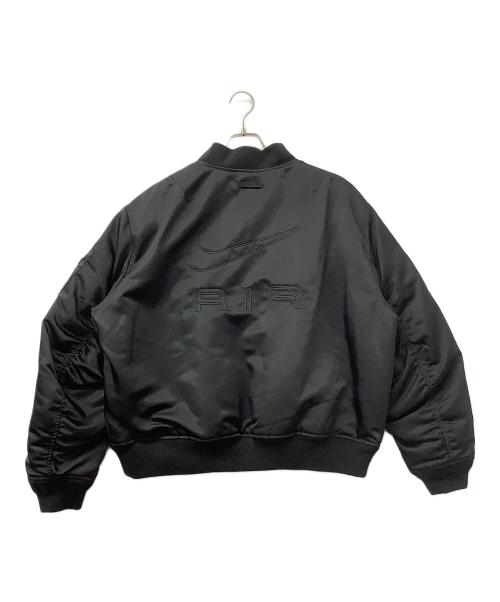 NIKE NSW（ナイキ エヌエスダブリュー）NIKE NSW (ナイキ エヌエスダブリュー) ジャケット NIKE AIR ボンバージャケット ブラック サイズ:XXLの古着・服飾アイテム