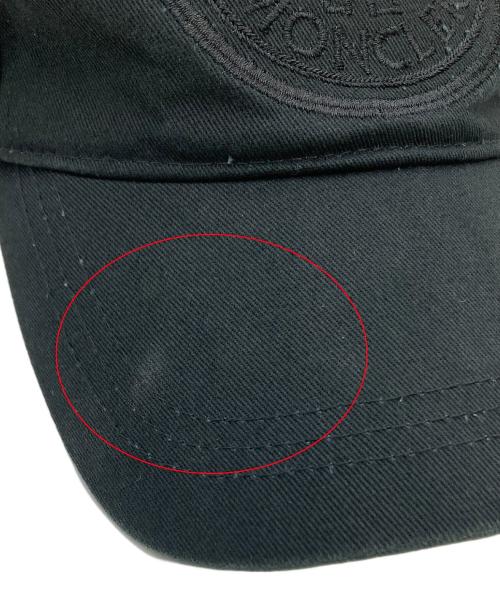 MONCLER（モンクレール）MONCLER (モンクレール) キャップ BASEBALL HAT ブラックの古着・服飾アイテム