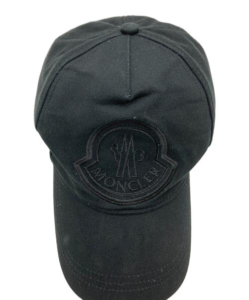 MONCLER（モンクレール）MONCLER (モンクレール) キャップ BASEBALL HAT ブラックの古着・服飾アイテム