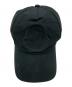 中古・古着 MONCLER (モンクレール) キャップ BASEBALL HAT ブラック：15000円