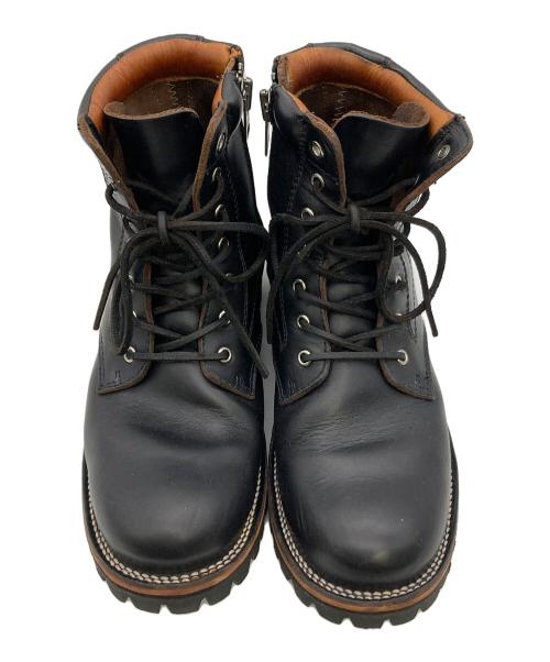 SLOW WEAR LION（スローウェアライオン）SLOW WEAR LION (スローウェアライオン) ブーツ ブラック サイズ:Ｓの古着・服飾アイテム