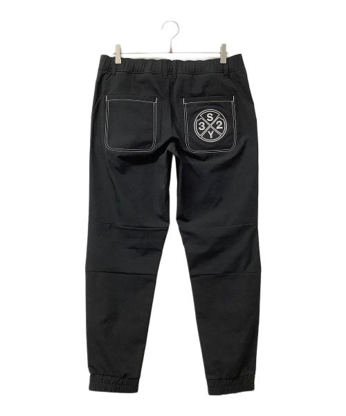 sy32 by sweet years（エスワイサーティトゥバイスィートイヤーズ）sy32 by sweet years (エスワイサーティトゥバイスィートイヤーズ) ゴルフウェア(パンツ) PRIMEFLEX STRETCH TWILL LONG PANTS ブラック サイズ:XLの古着・服飾アイテム