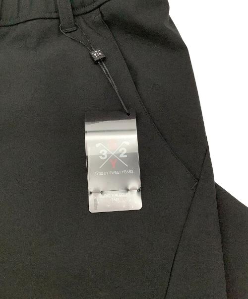 sy32 by sweet years（エスワイサーティトゥバイスィートイヤーズ）sy32 by sweet years (エスワイサーティトゥバイスィートイヤーズ) ゴルフウェア(パンツ) PRIMEFLEX STRETCH TWILL LONG PANTS ブラック サイズ:XLの古着・服飾アイテム