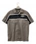 HARLEY-DAVIDSON（ハーレーダビッドソン）の古着「半袖シャツ Garage Short Sleeve Button Up Shirt」｜グレー