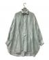 45R（フォーティファイブ・アール）の古着「長袖シャツ インドシルクのランダムタックシャツ」｜黄緑