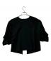 ADORE (アドーア) 半袖カットソー プレミアムコットンバックボタンカットソー ブラック サイズ:M：7000円