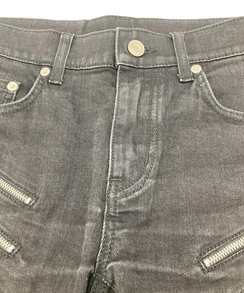 Saint Laurent Paris（サンローランパリ）Saint Laurent Paris (サンローランパリ) ジップデニムパンツ ブラック サイズ:Mの古着・服飾アイテム