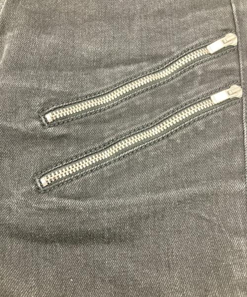 Saint Laurent Paris（サンローランパリ）Saint Laurent Paris (サンローランパリ) ジップデニムパンツ ブラック サイズ:Mの古着・服飾アイテム