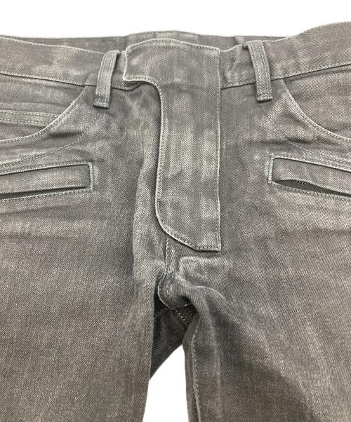 BALMAIN（バルマン）BALMAIN (バルマン) バイカーデニムパンツ ブラック サイズ:Fの古着・服飾アイテム