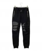 BALMAINバルマン）の古着「パンツ ジョガーパンツ」｜ブラック