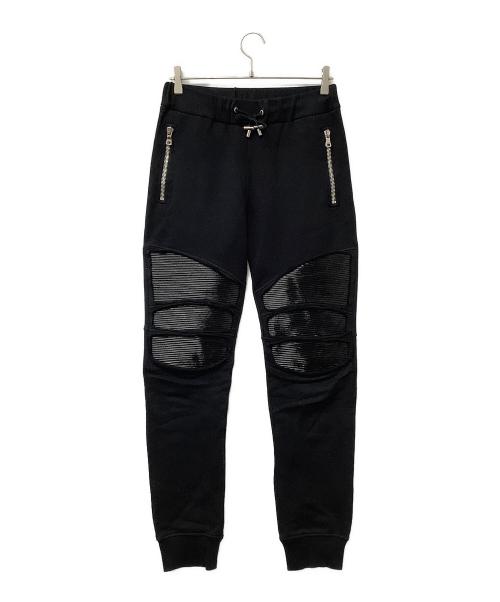 BALMAIN（バルマン）BALMAIN (バルマン) パンツ ジョガーパンツ ブラック サイズ:Sの古着・服飾アイテム