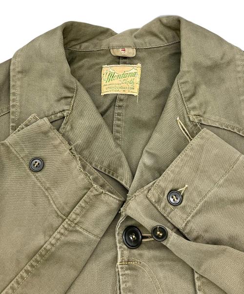 montana cloth（モンタナクロス）montana cloth (モンタナクロス) 50’sハンティングジャケット カーキ サイズ:36の古着・服飾アイテム