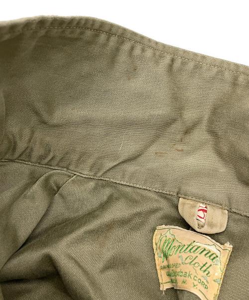 montana cloth（モンタナクロス）montana cloth (モンタナクロス) 50’sハンティングジャケット カーキ サイズ:36の古着・服飾アイテム