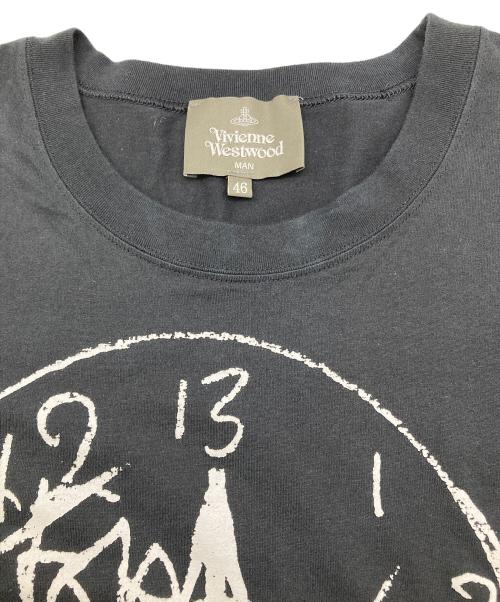 Vivienne Westwood（ヴィヴィアンウエストウッド）Vivienne Westwood (ヴィヴィアンウエストウッド) 半袖Tシャツ ブラック サイズ:46の古着・服飾アイテム