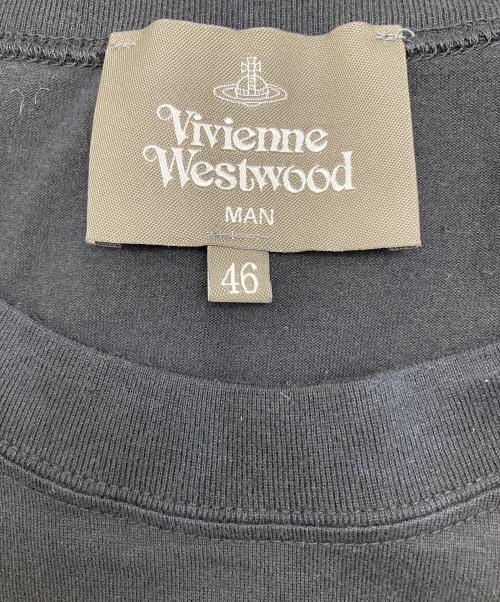 Vivienne Westwood（ヴィヴィアンウエストウッド）Vivienne Westwood (ヴィヴィアンウエストウッド) 半袖Tシャツ ブラック サイズ:46の古着・服飾アイテム