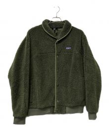 Patagonia（パタゴニア）の古着「ボアジャケット Snap Front Retro-X」｜グリーン