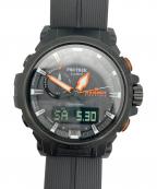 CASIO×MAMMUTカシオ×マムート）の古着「腕時計 プロトレック MAMMUT コラボレーションモデル」｜ブラック