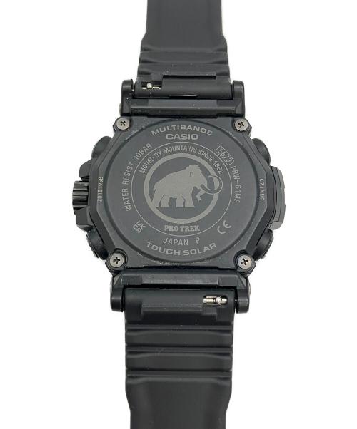 CASIO（カシオ）CASIO (カシオ) MAMMUT (マムート) 腕時計 プロトレック MAMMUT コラボレーションモデル ブラックの古着・服飾アイテム
