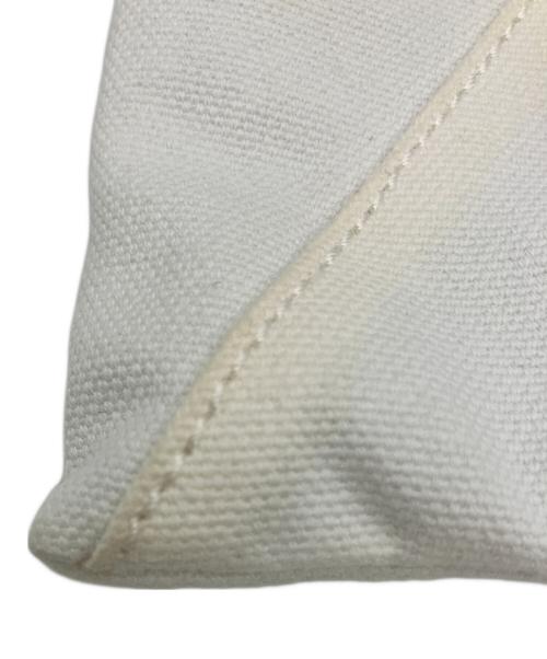 MM6 Maison Margiela（エムエムシックスメゾンマルジェラ）MM6 Maison Margiela (エムエムシックスメゾンマルジェラ) ハンドバッグ ホワイト×ブラックの古着・服飾アイテム