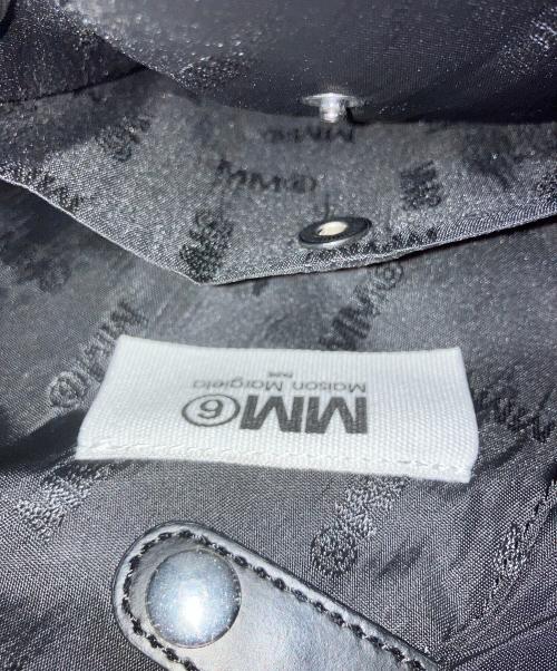 MM6 Maison Margiela（エムエムシックスメゾンマルジェラ）MM6 Maison Margiela (エムエムシックスメゾンマルジェラ) ハンドバッグ ホワイト×ブラックの古着・服飾アイテム