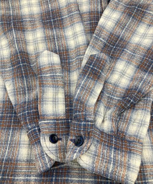 PENDLETON（ペンドルトン）PENDLETON (ペンドルトン) ウールシャツ 70s グレー サイズ:Mの古着・服飾アイテム