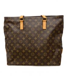 LOUIS VUITTON（ルイ ヴィトン）の古着「ショルダートートバッグ　モノグラム　カバメゾ　モノグラム柄」｜ブラウン
