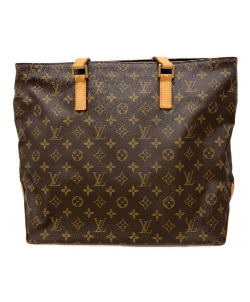LOUIS VUITTON（ルイ ヴィトン）LOUIS VUITTON (ルイ ヴィトン) ショルダートートバッグ　モノグラム　カバメゾ　モノグラム柄 ブラウンの古着・服飾アイテム