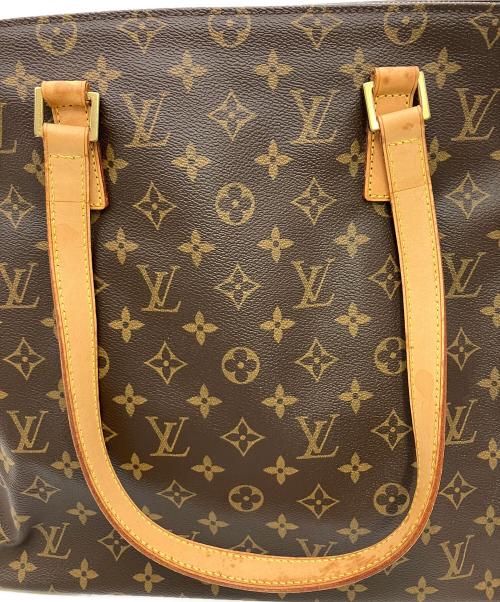 LOUIS VUITTON（ルイ ヴィトン）LOUIS VUITTON (ルイ ヴィトン) ショルダートートバッグ　モノグラム　カバメゾ　モノグラム柄 ブラウンの古着・服飾アイテム