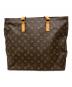 LOUIS VUITTON（ルイ ヴィトン）の古着「ショルダートートバッグ　モノグラム　カバメゾ　モノグラム柄」｜ブラウン