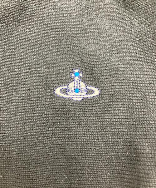 Vivienne Westwood（ヴィヴィアンウエストウッド）Vivienne Westwood (ヴィヴィアンウエストウッド) 薄手カーディガン ブラック サイズ:SIZE　FREEの古着・服飾アイテム