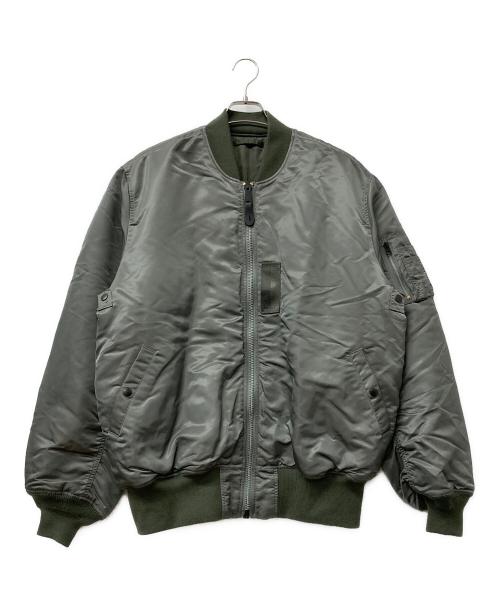 ALPHA（アルファ）ALPHA (アルファ) MA-1ジャケット グリーン サイズ:4Lの古着・服飾アイテム
