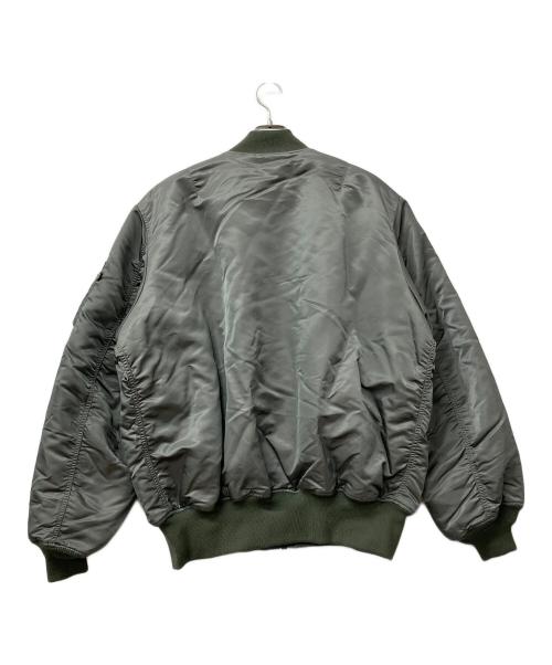 ALPHA（アルファ）ALPHA (アルファ) MA-1ジャケット グリーン サイズ:4Lの古着・服飾アイテム