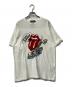 Hysteric Glamour（ヒステリックグラマー）の古着「半袖Tシャツ HE ROLLING STONES/TOUNGE DINOSAUR Tシャツ」｜ホワイト