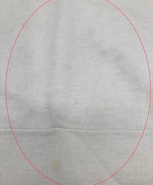 NIKE（ナイキ）NIKE (ナイキ) スウェット 70’s後期～80’sクルーネックスウェット ベージュ×ネイビー サイズ:Mの古着・服飾アイテム