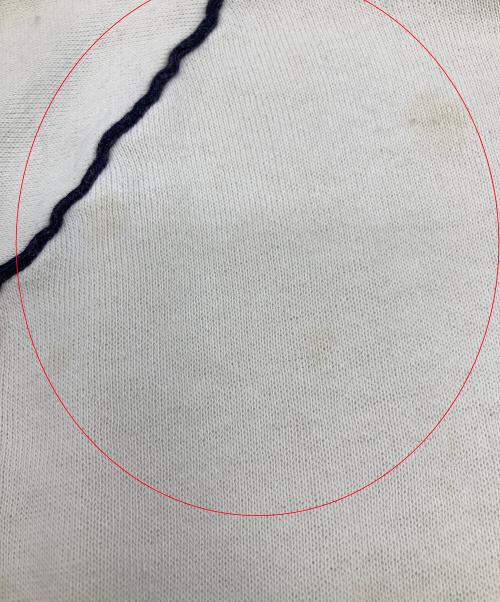 NIKE（ナイキ）NIKE (ナイキ) スウェット 70’s後期～80’sクルーネックスウェット ベージュ×ネイビー サイズ:Mの古着・服飾アイテム