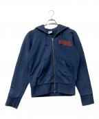 NIKEナイキ）の古着「ジップパーカー ゴツNIKE 復刻」｜ネイビー