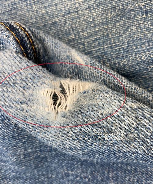 LEVI'S（リーバイス）LEVI'S (リーバイス) 90`s復刻501XXデニムパンツ ボタン裏555 90年代 ビッグE USA製 ブルー サイズ:L36の古着・服飾アイテム