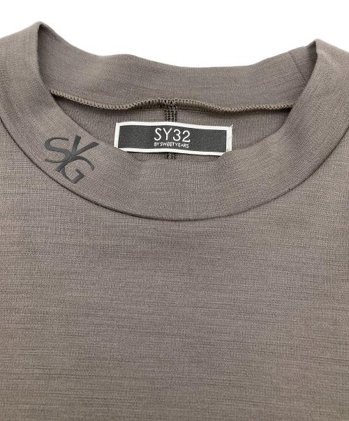 sy32 by sweet years（エスワイサーティトゥバイスィートイヤーズ）sy32 by sweet years (エスワイサーティトゥバイスィートイヤーズ) 長袖カットソー グレー サイズ:Mの古着・服飾アイテム