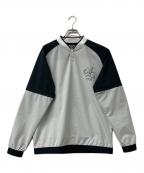 sy32 by sweet yearsエスワイサーティトゥバイスィートイヤーズ）の古着「プルオーバージャケット」｜グレー×ブラック