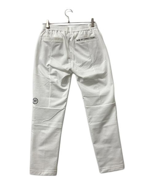 sy32 by sweet years（エスワイサーティトゥバイスィートイヤーズ）sy32 by sweet years (エスワイサーティトゥバイスィートイヤーズ) ゴルフパンツ ホワイト サイズ:Mの古着・服飾アイテム