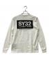 sy32 by sweet years (エスワイサーティトゥバイスィートイヤーズ) 長袖Tシャツ ホワイト×ブラック サイズ:S：8000円