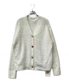 SNIDEL HOME（スナイデルホーム）の古着「厚手カーディガン」｜ホワイト