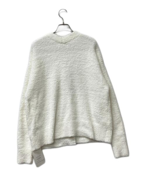 SNIDEL HOME（スナイデルホーム）SNIDEL HOME (スナイデルホーム) 厚手カーディガン ホワイト サイズ:Ｆの古着・服飾アイテム