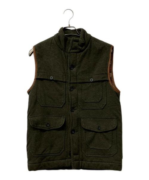 POLO RALPH LAUREN（ポロ・ラルフローレン）POLO RALPH LAUREN (ポロ・ラルフローレン) 中綿ベスト 90’ オリーブ サイズ:Ｓの古着・服飾アイテム