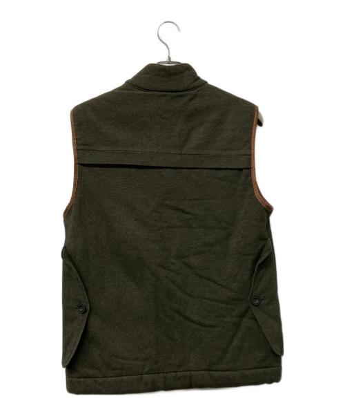 POLO RALPH LAUREN（ポロ・ラルフローレン）POLO RALPH LAUREN (ポロ・ラルフローレン) 中綿ベスト 90’ オリーブ サイズ:Ｓの古着・服飾アイテム
