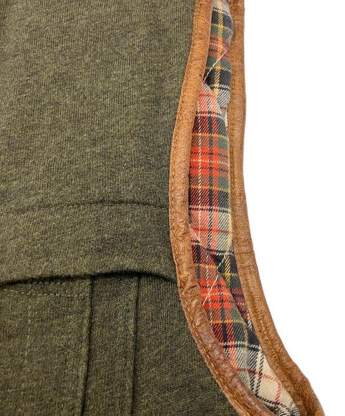 POLO RALPH LAUREN（ポロ・ラルフローレン）POLO RALPH LAUREN (ポロ・ラルフローレン) 中綿ベスト 90’ オリーブ サイズ:Ｓの古着・服飾アイテム